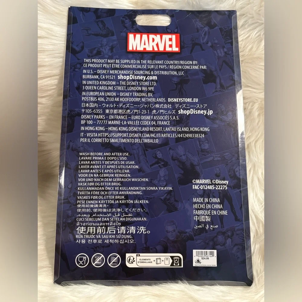 Marvel Avengers Disney - Set of 6 New Cookie Cutters Super Heroes - NIP Metal